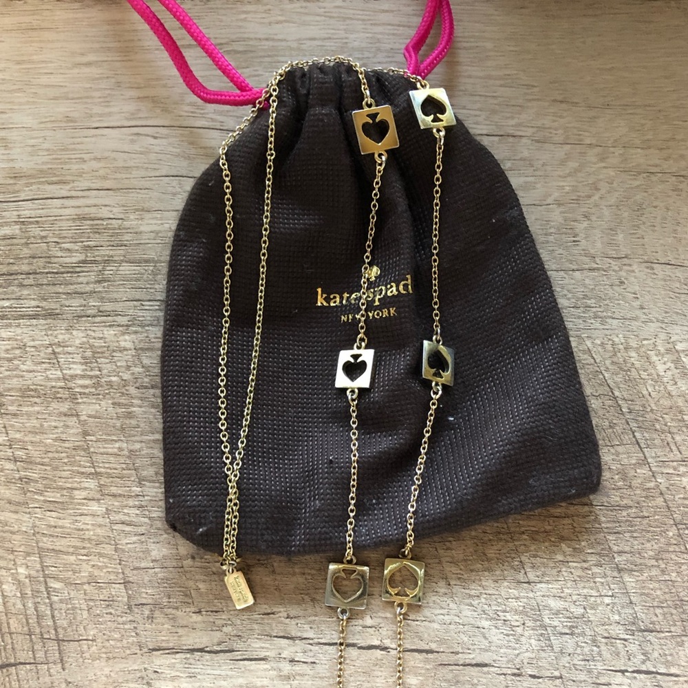 Kate Spade Gold Spade Necklace